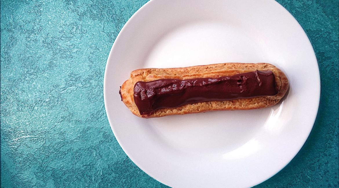 Eclairs au chocolat et crème pâtissière