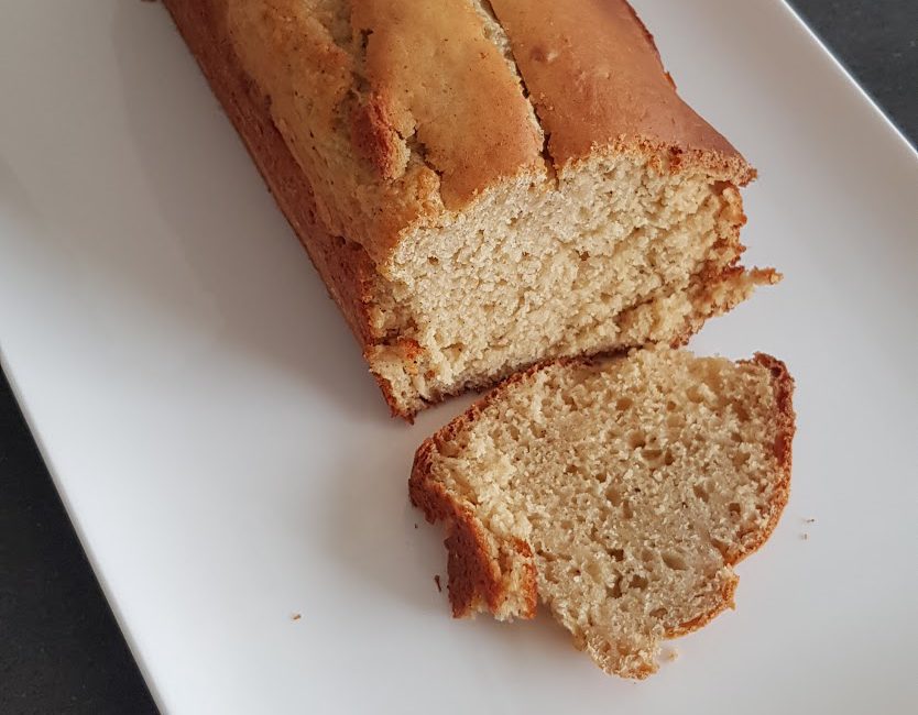 Cake léger à la compote de pommes