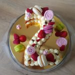 Tarte aux fraises et ganache montée vanille